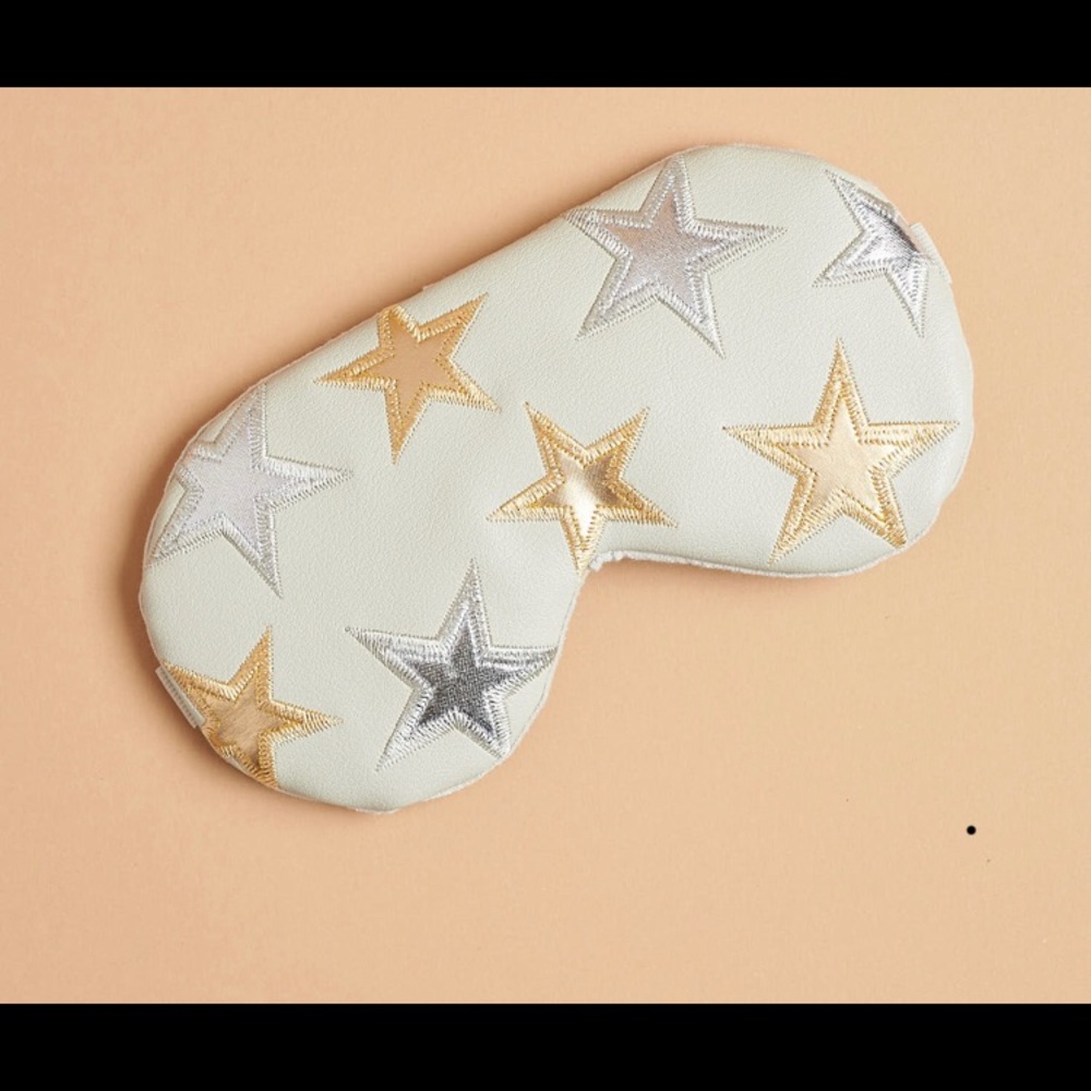 Free People Vegan Leather Eye Mask